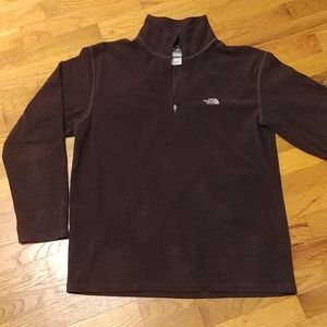 The North Face 1/4 zip fleece pullover